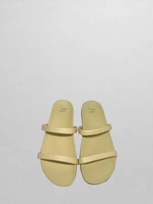 A New Day Yellow Strappy Slide-on Sandal (9.5) (New without Tags)