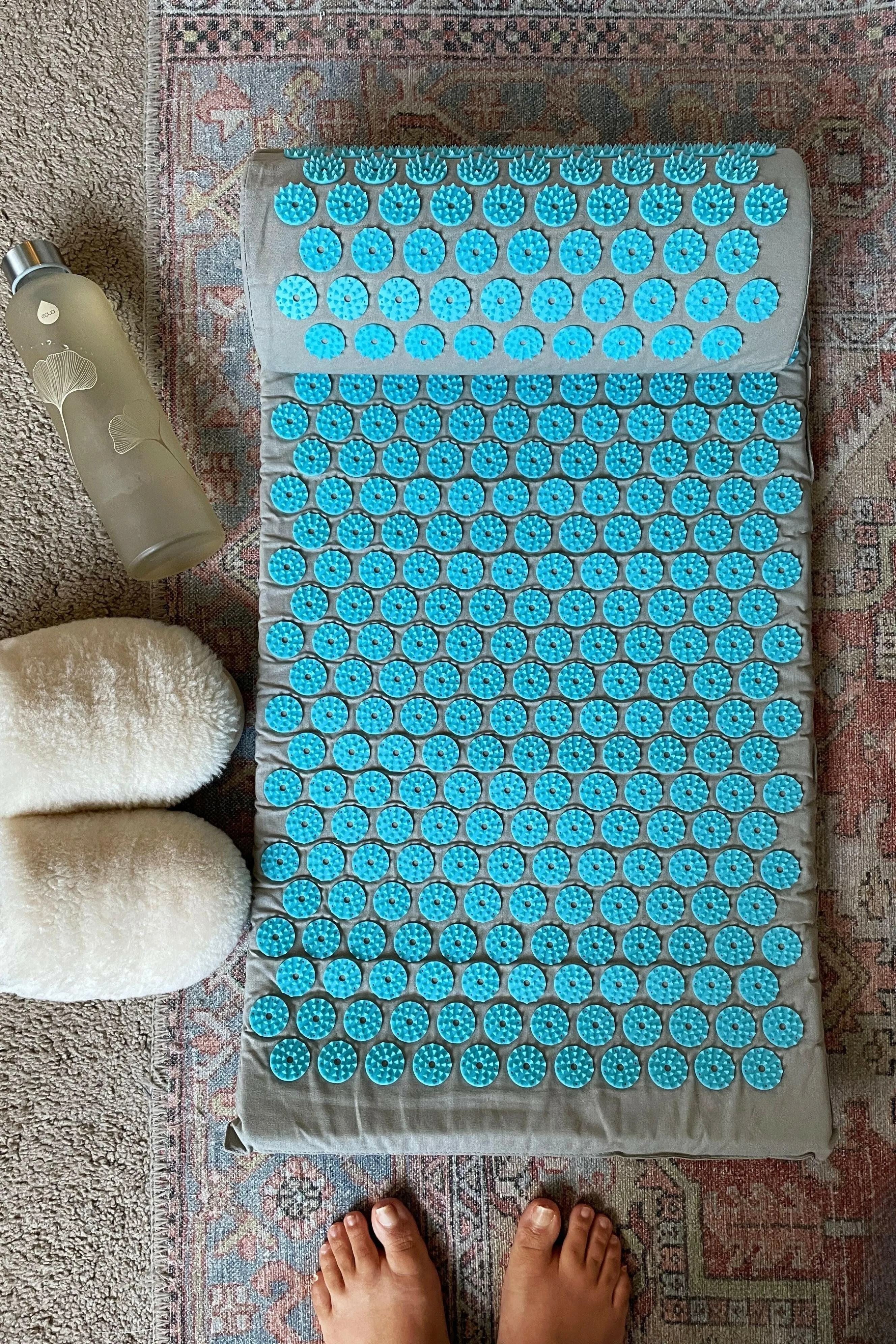 Acupressure Mat and Pillow Set