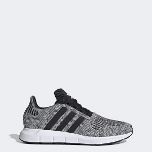 adidas Men's Swift Run Sneaker, Core White/Core White/Black, 12