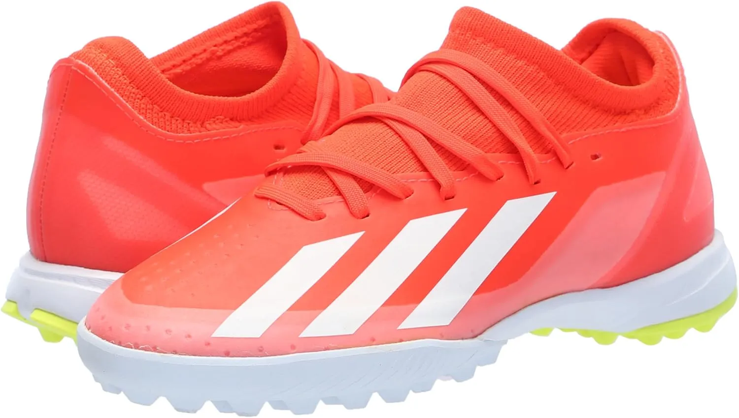 adidas Unisex-Adult X Crazyfast League Laceless Turf Sneaker