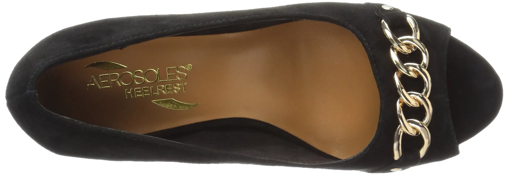 Aerosoles Women's Made of Honor Dress Pump 5.5 Black Suede