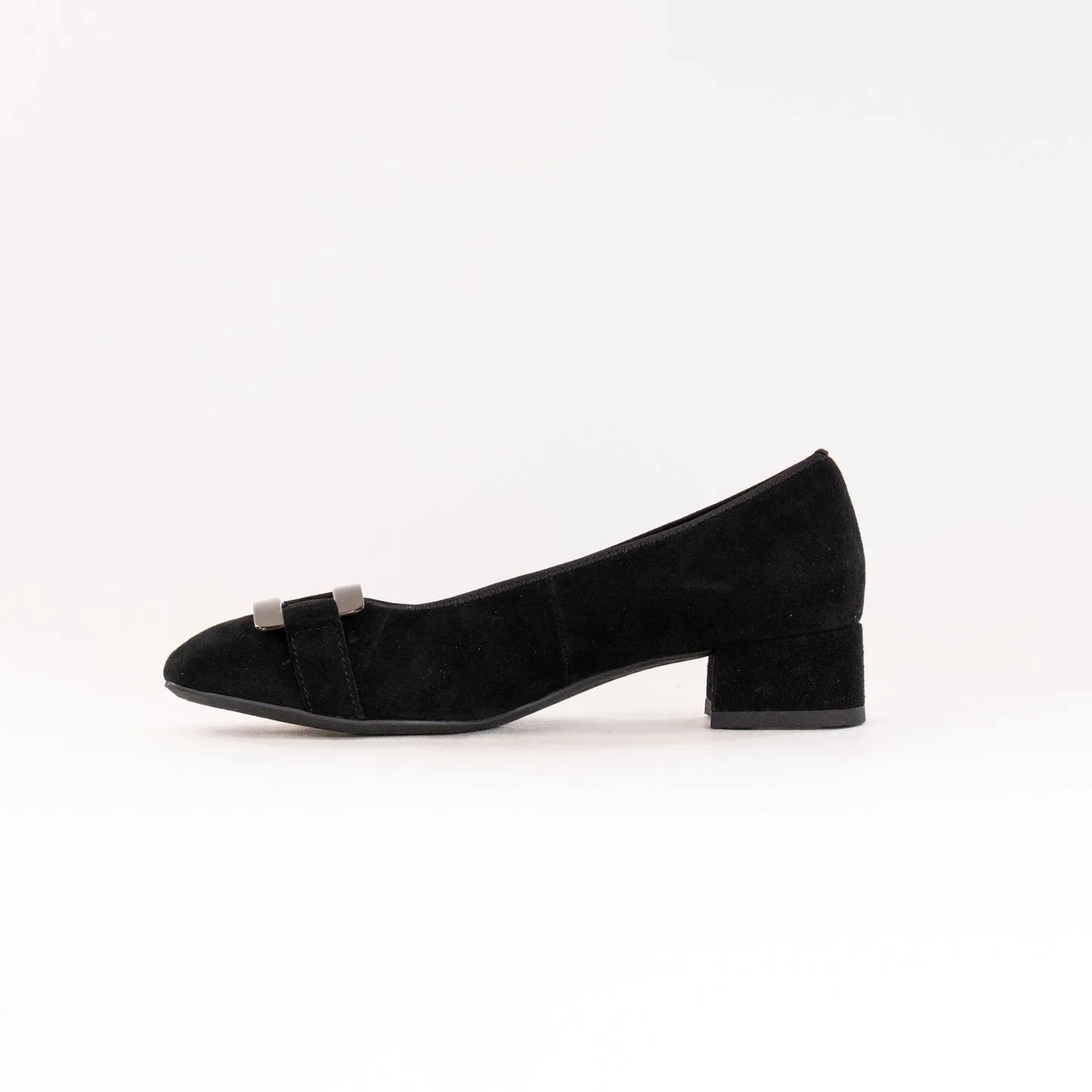 Ara Gentian Pump (Women's) - Black Suede