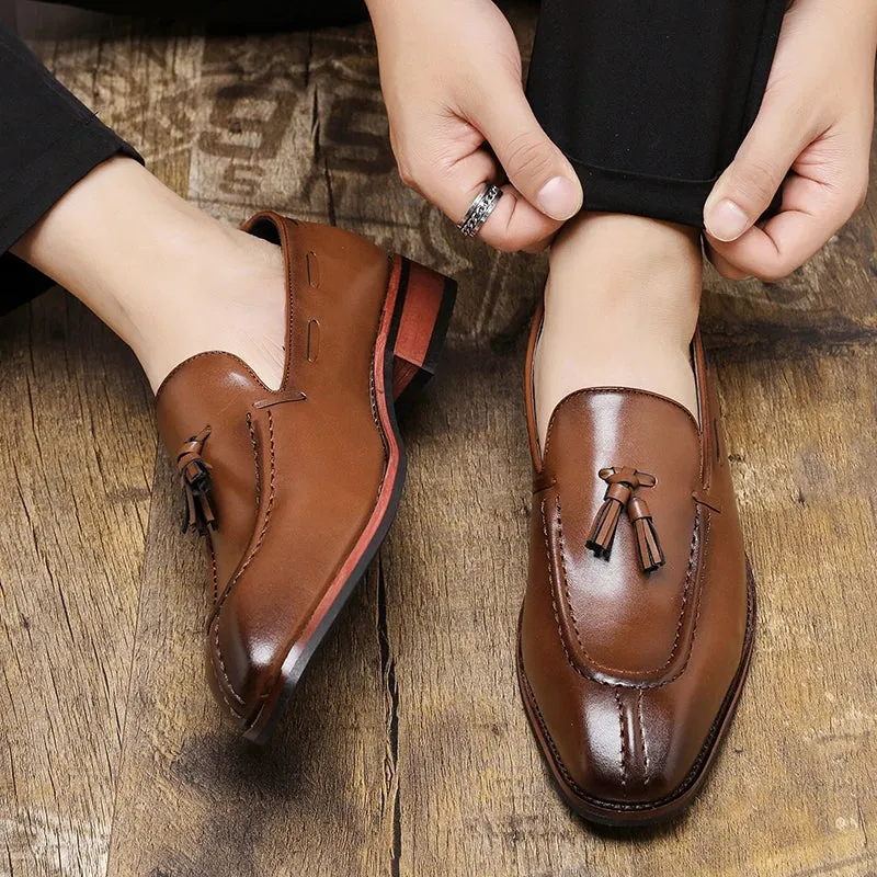 Austin Reed Polished Leather Loafer