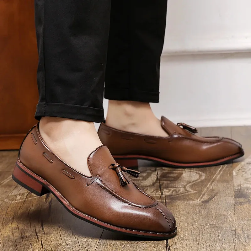 Austin Reed Polished Leather Loafer