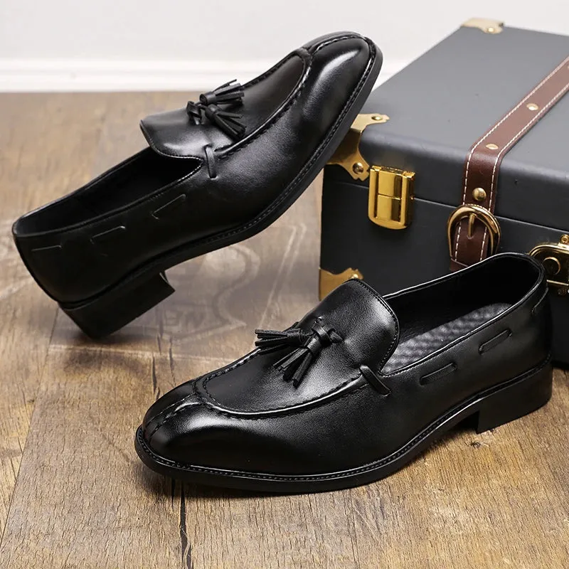 Austin Reed Polished Leather Loafer