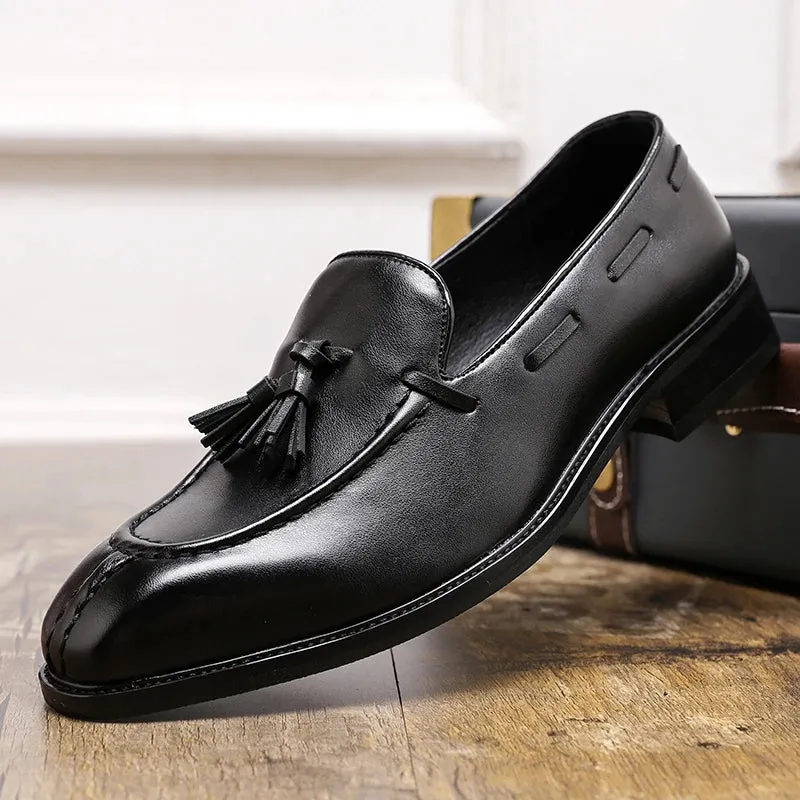 Austin Reed Polished Leather Loafer