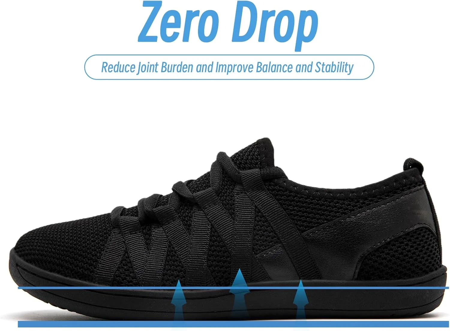 Barefoot Shoes for Womens Minimalist Fashion Sneaker Lightweight Wide Toe Box Zero-Drop Sole Tennis Walking Running Wokout Hike Shoes