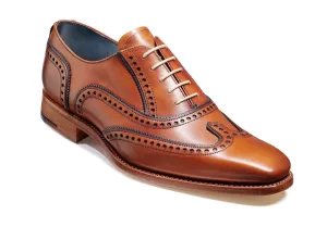 Barker Spencer - Antique Rosewood/Navy Calf