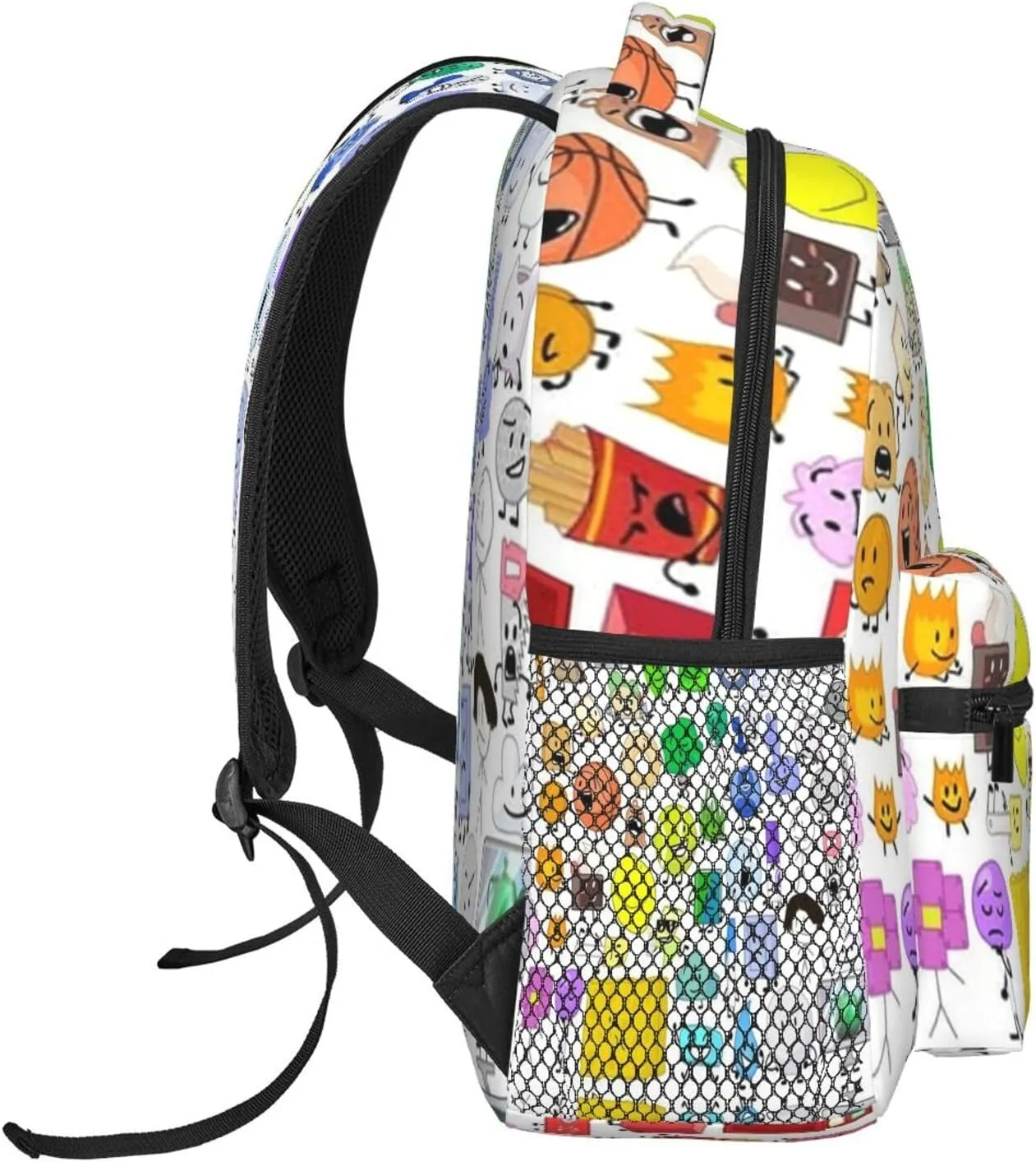 Bfdi-Battle for Dream Island Backpack Adults Bag Casual Backpack Hiking DaypackOne Size