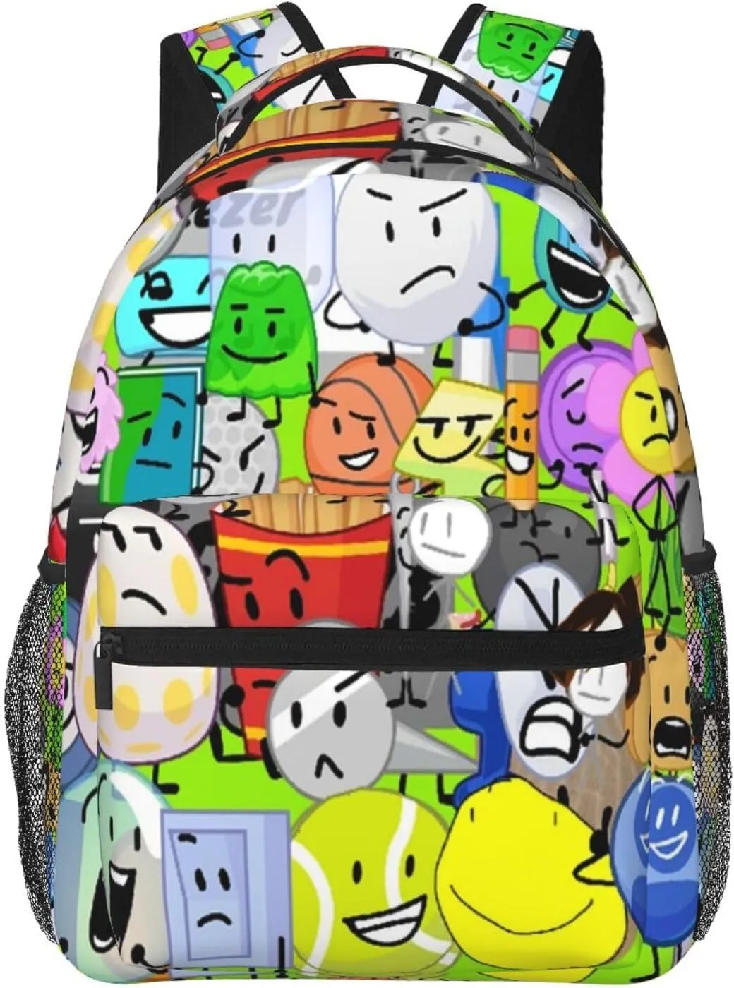 Bfdi-Battle for Dream Island Backpack Adults Bag Casual Backpack Hiking DaypackOne Size