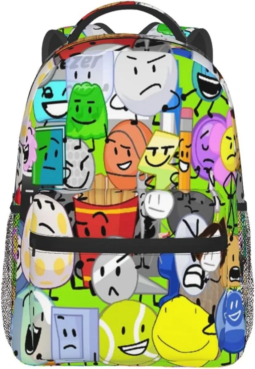 Bfdi-Battle for Dream Island Backpack Adults Bag Casual Backpack Hiking DaypackOne Size