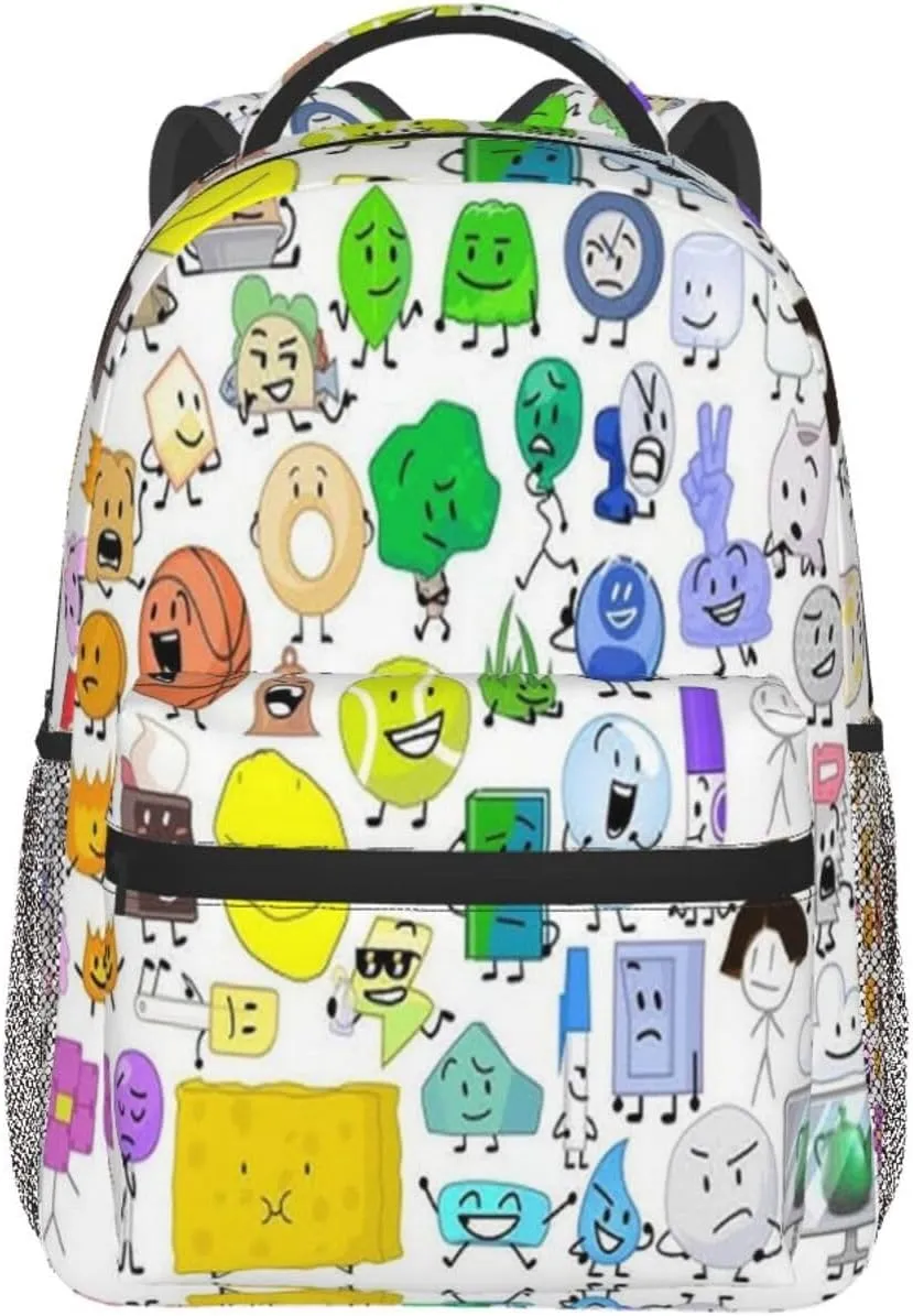Bfdi-Battle for Dream Island Backpack Adults Bag Casual Backpack Hiking DaypackOne Size