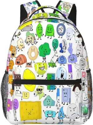 Bfdi-Battle for Dream Island Backpack Adults Bag Casual Backpack Hiking DaypackOne Size