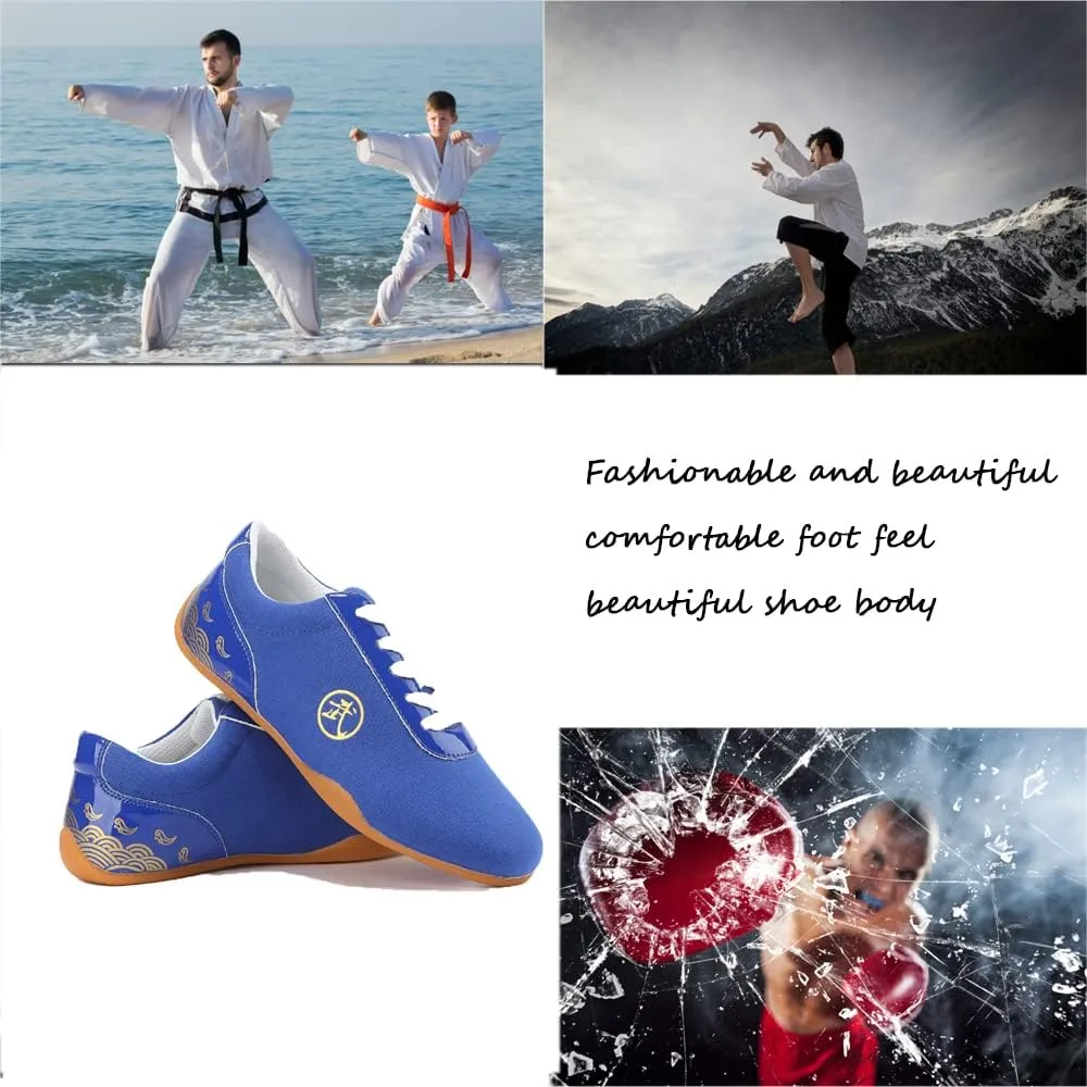 Boxing Karate Kung Fu Tai Chi Shoes,Slip-on Style, Casual,Suitable for Indoor/Outdoor use,