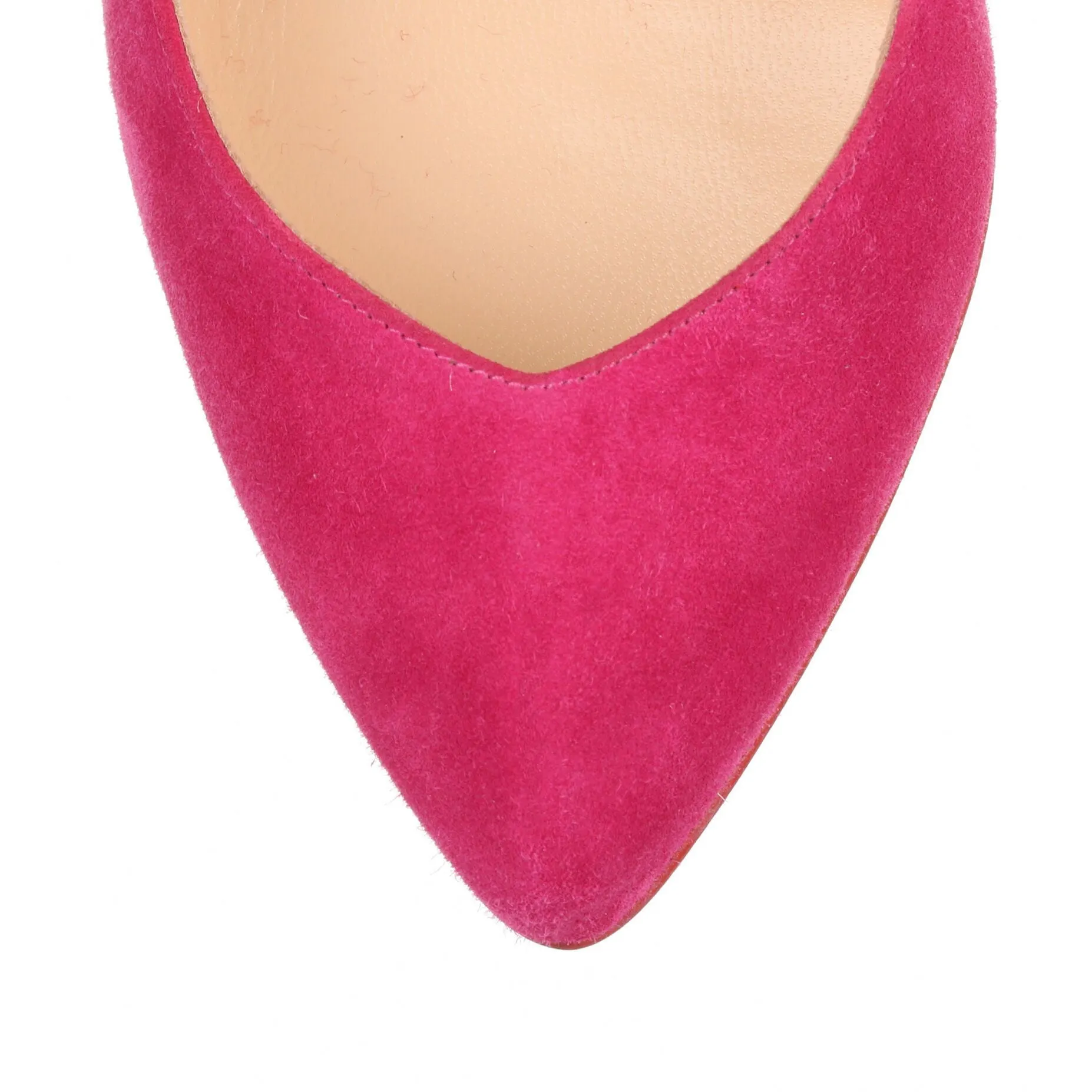 Breche 100 pink suede pump