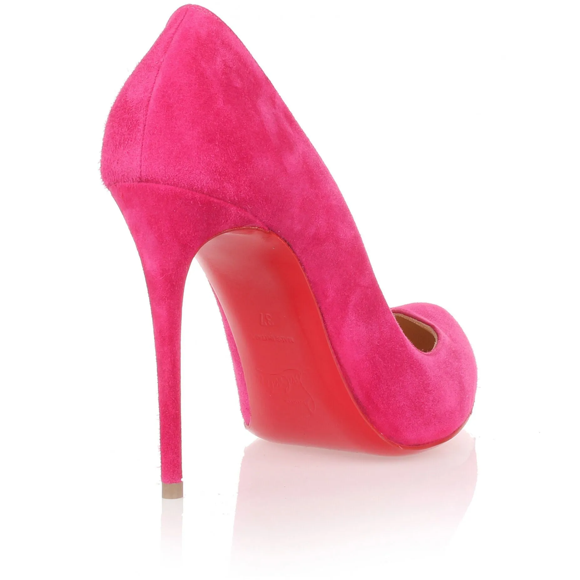 Breche 100 pink suede pump