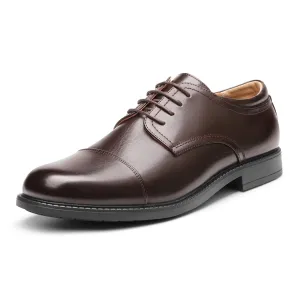 Bruno Marc Men's Oxford Classic Lace Up formal Dress Shoes