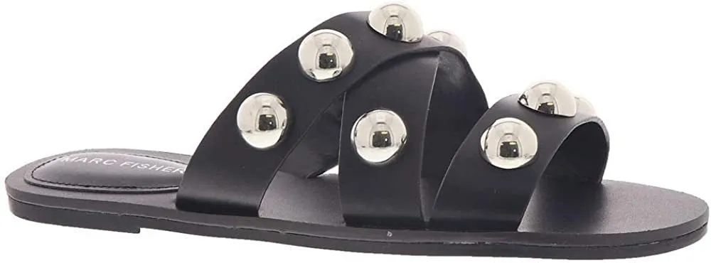 Bryte Flat Slide Sandal 5.5 / M / Black