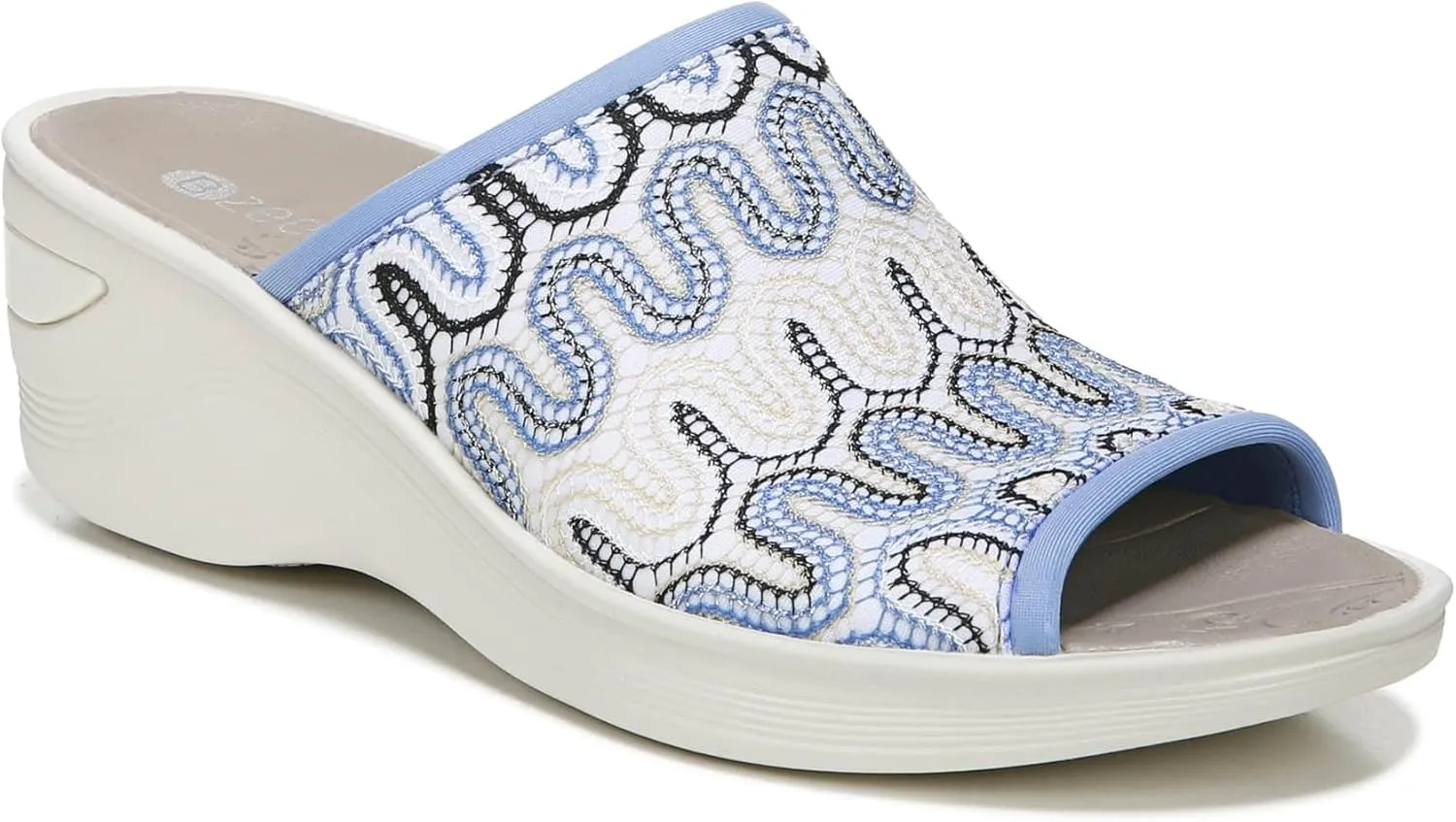 BZees Women's Deluxe Slides Sandal