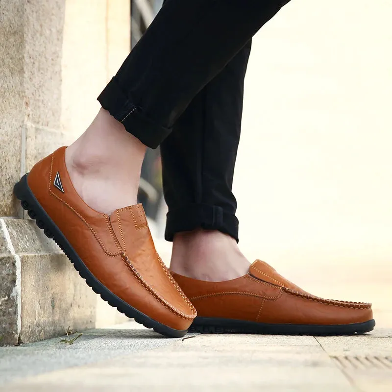 Cade - Men's Luxury Casual Moccasins in Genuine Leather
