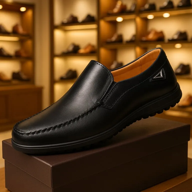 Cade - Men's Luxury Casual Moccasins in Genuine Leather