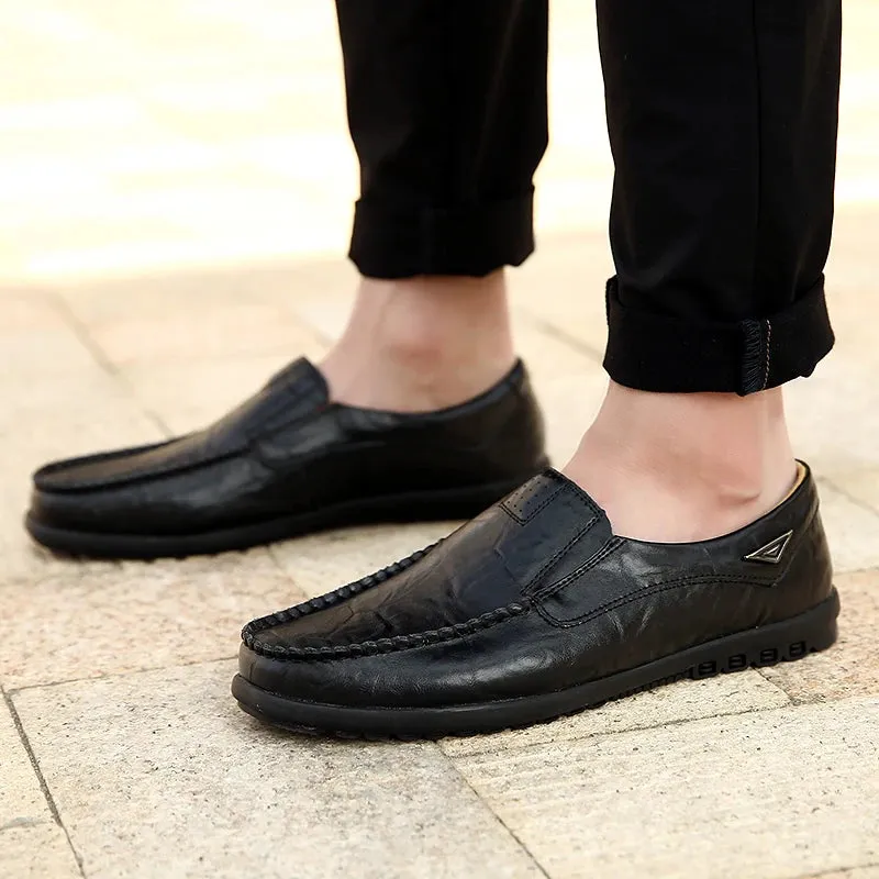 Cade - Men's Luxury Casual Moccasins in Genuine Leather
