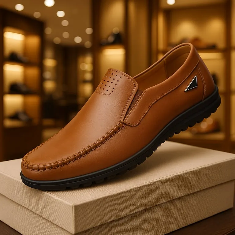 Cade - Men's Luxury Casual Moccasins in Genuine Leather