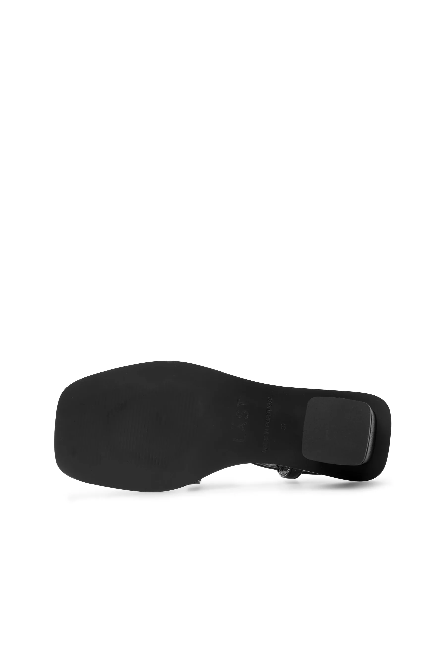 Carrie - Leather - Black Metallic - Black