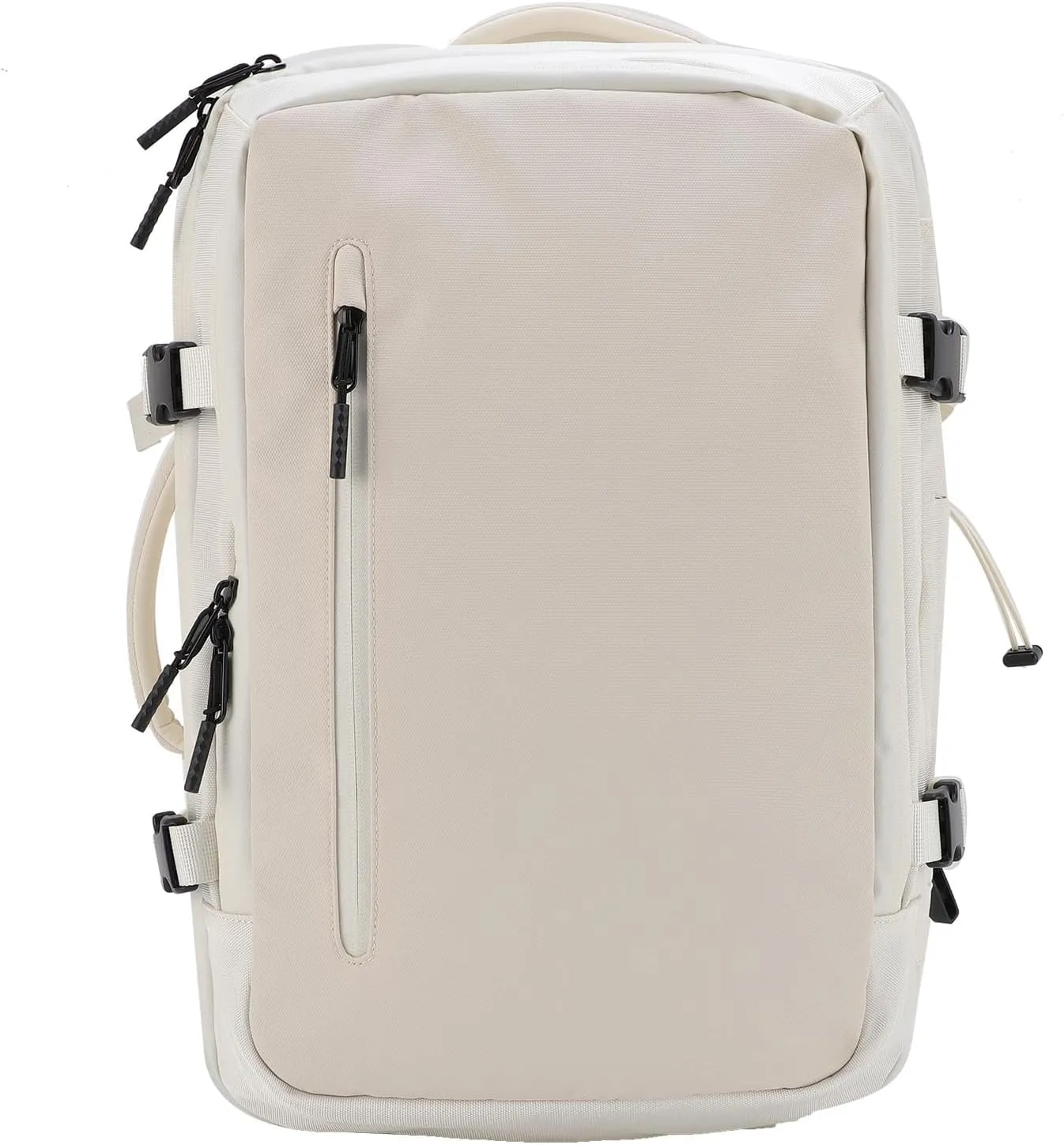 Carry Backpack, Vacuum Compression Weekender 30L Backpack for Airport (White)