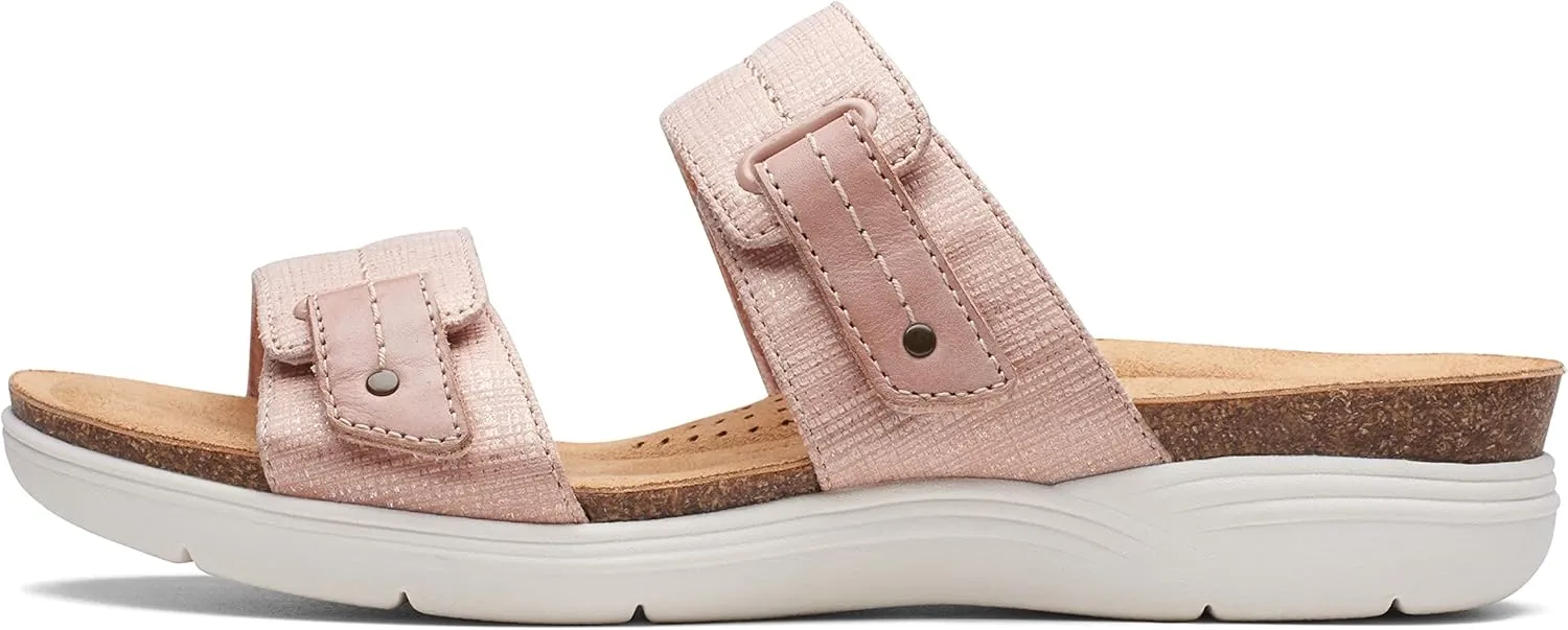 Clarks Women's April Dusk Slide Sandal