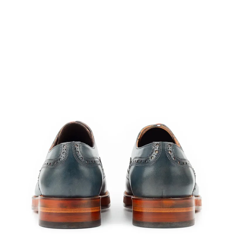 Classic Design Wingtip Pure Leather Oxford Shoes