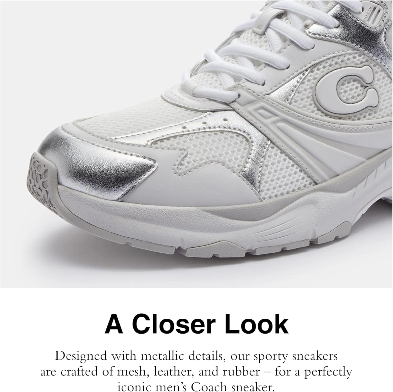 Coach Men's Mesh Sneaker