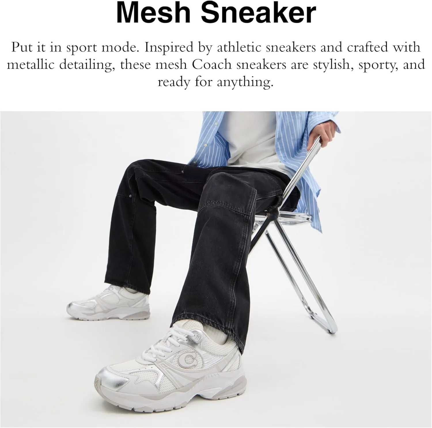 Coach Men's Mesh Sneaker