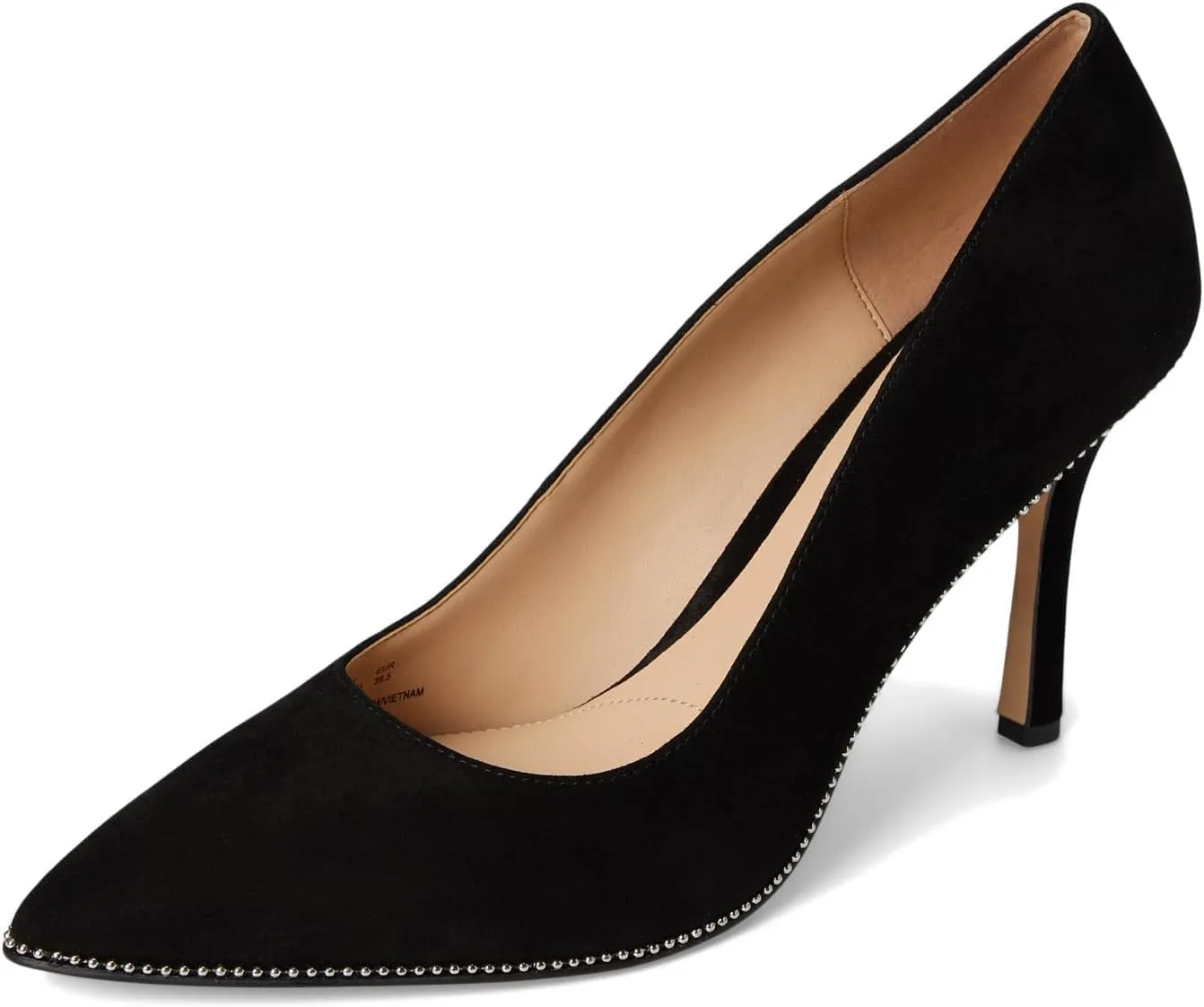 Coach Women's Samantha Pump, Suede Black, 9