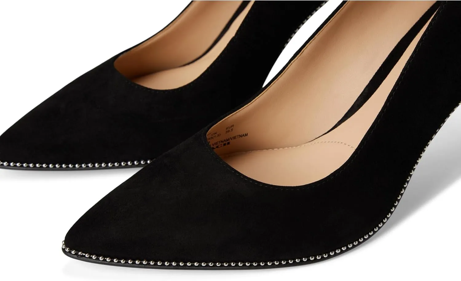Coach Women's Samantha Pump, Suede Black, 9