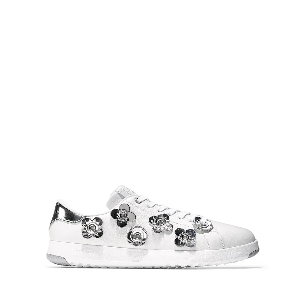 Cole Haan GrandPrø Tennis Optic White/ Argento/Optic White Size 9