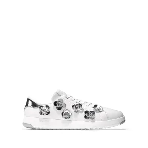 Cole Haan GrandPrø Tennis Optic White/ Argento/Optic White Size 9