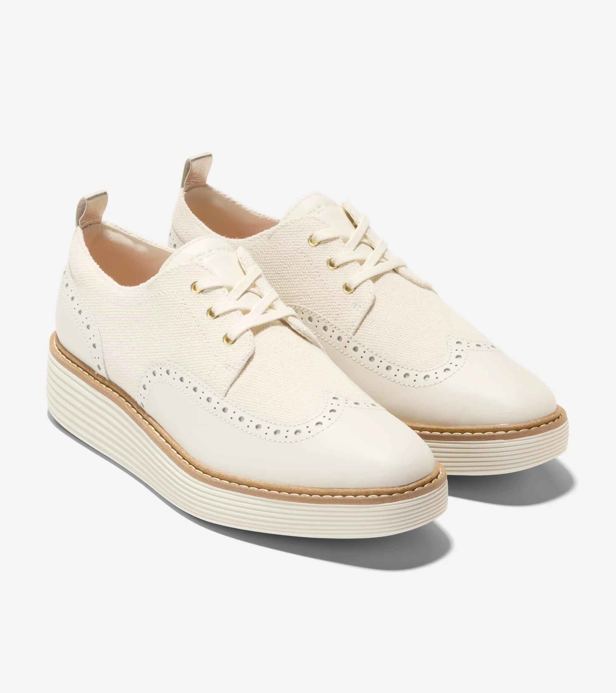 Cole Haan Women's ØriginalGrand Platform Wingtip Oxfords