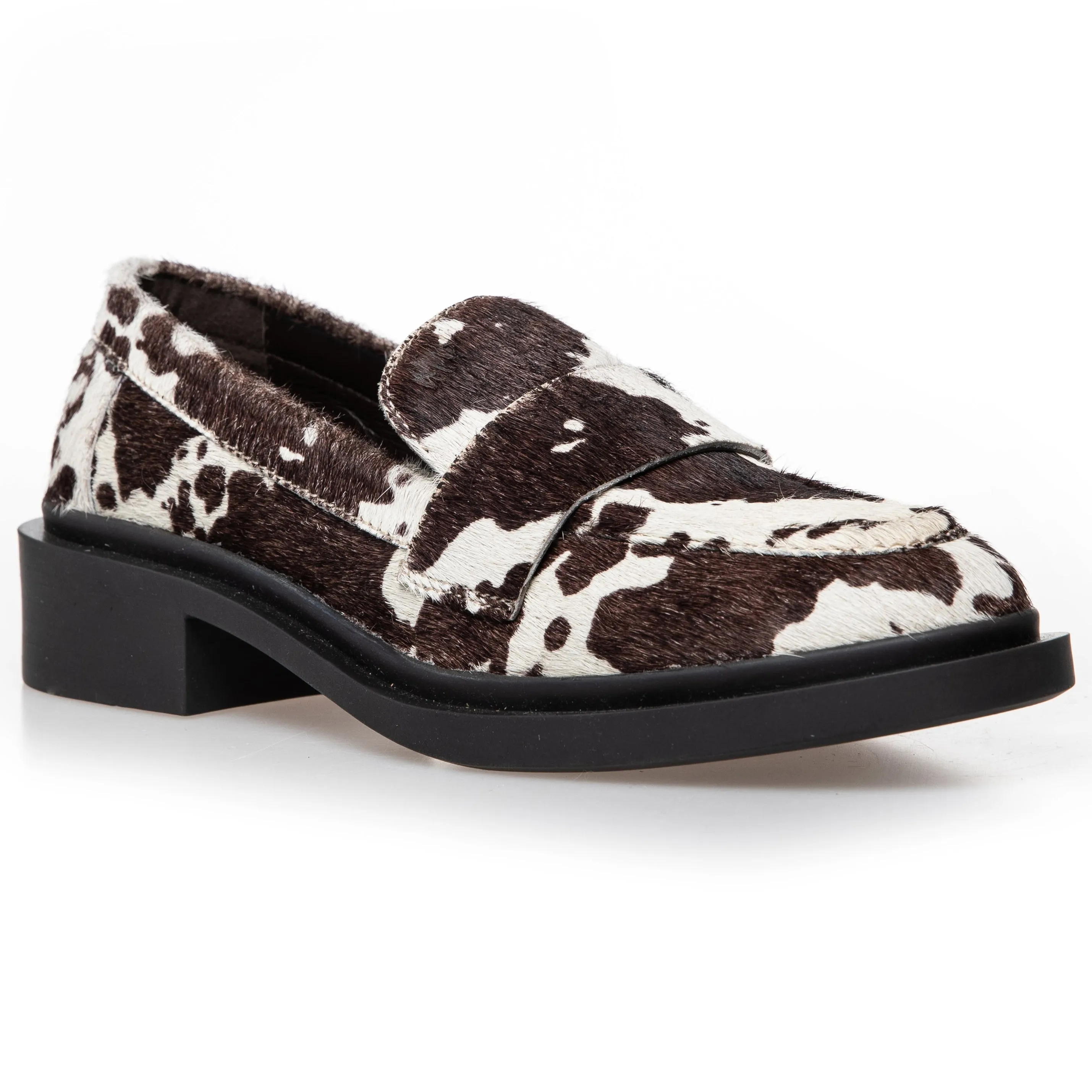 Copenhagen Shoes Celina Loafer White/Brown