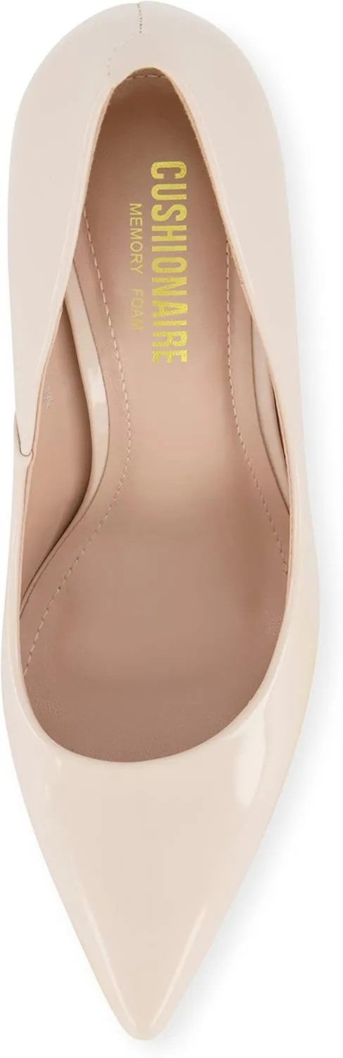 CUSHIONAIRE Women's Lola Dress Pump with  Comfort, Wide Widths Available