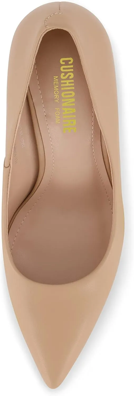 CUSHIONAIRE Women's Lola Dress Pump with  Comfort, Wide Widths Available