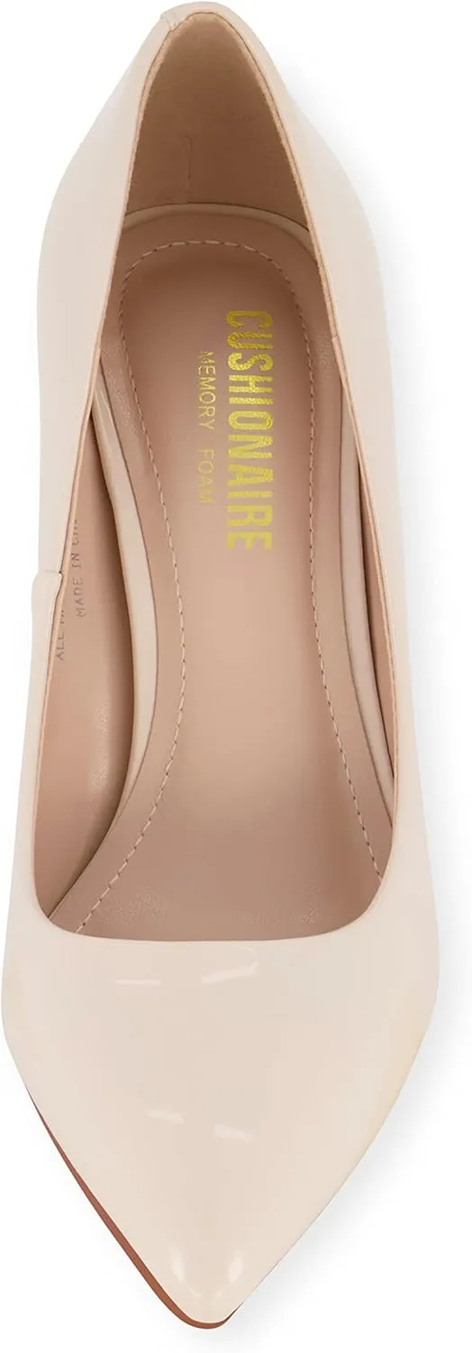 CUSHIONAIRE Women's Lola Dress Pump with  Comfort, Wide Widths Available