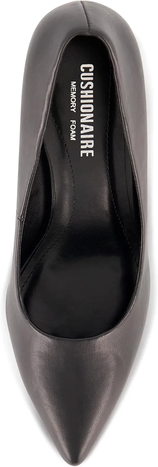 CUSHIONAIRE Women's Preston Dress Pump  Memory Foam, Wide Widths Available