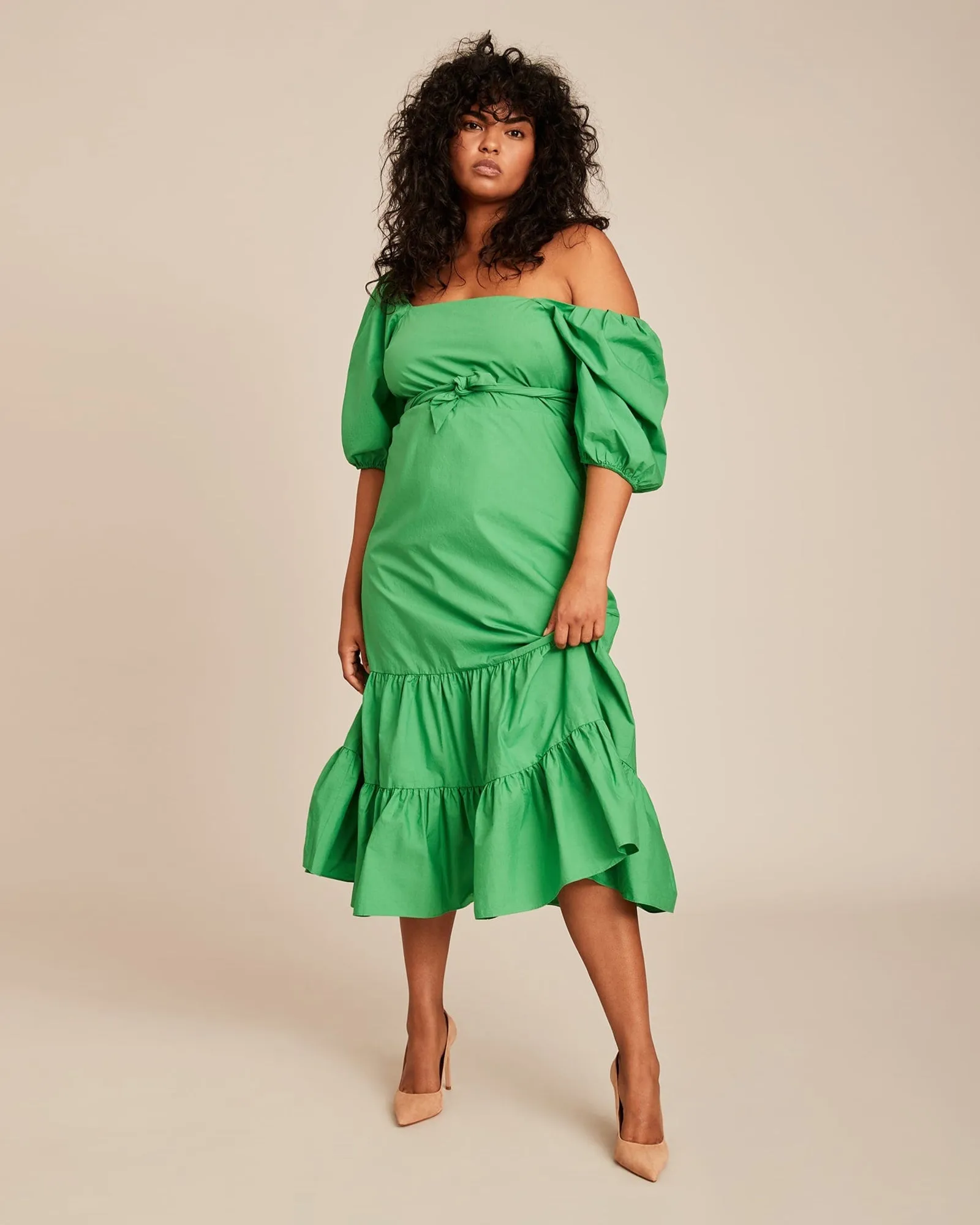 Cynthia Dress | GREEN