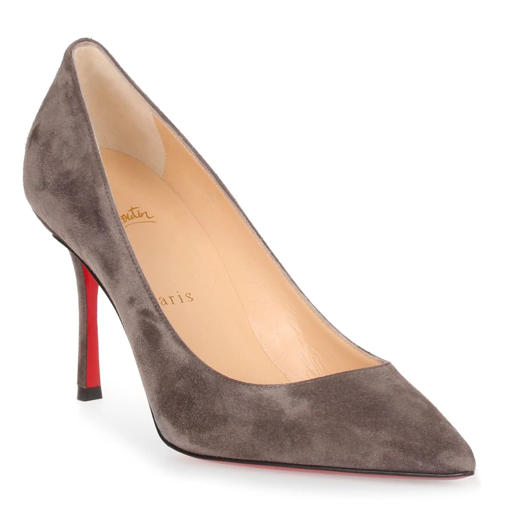 Decoltish 85 grey suede pump