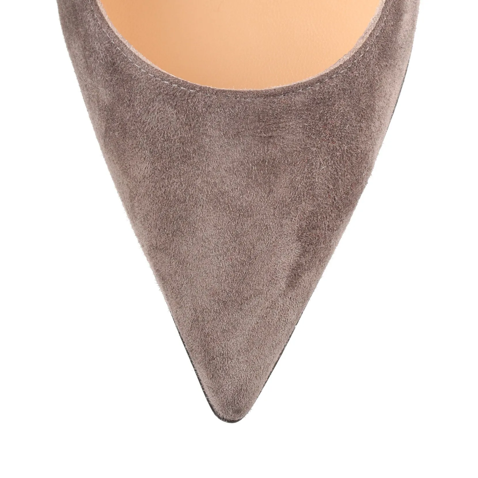 Decoltish 85 grey suede pump