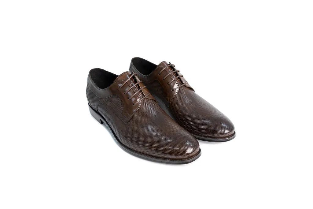 DIROTTA ITALIA NAPOLI BROWN OXFORD SHOES
