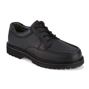 DOCKERS Mens Glacier Synthetic Leather Rugged Casual Oxford Shoe, Black, 12 W