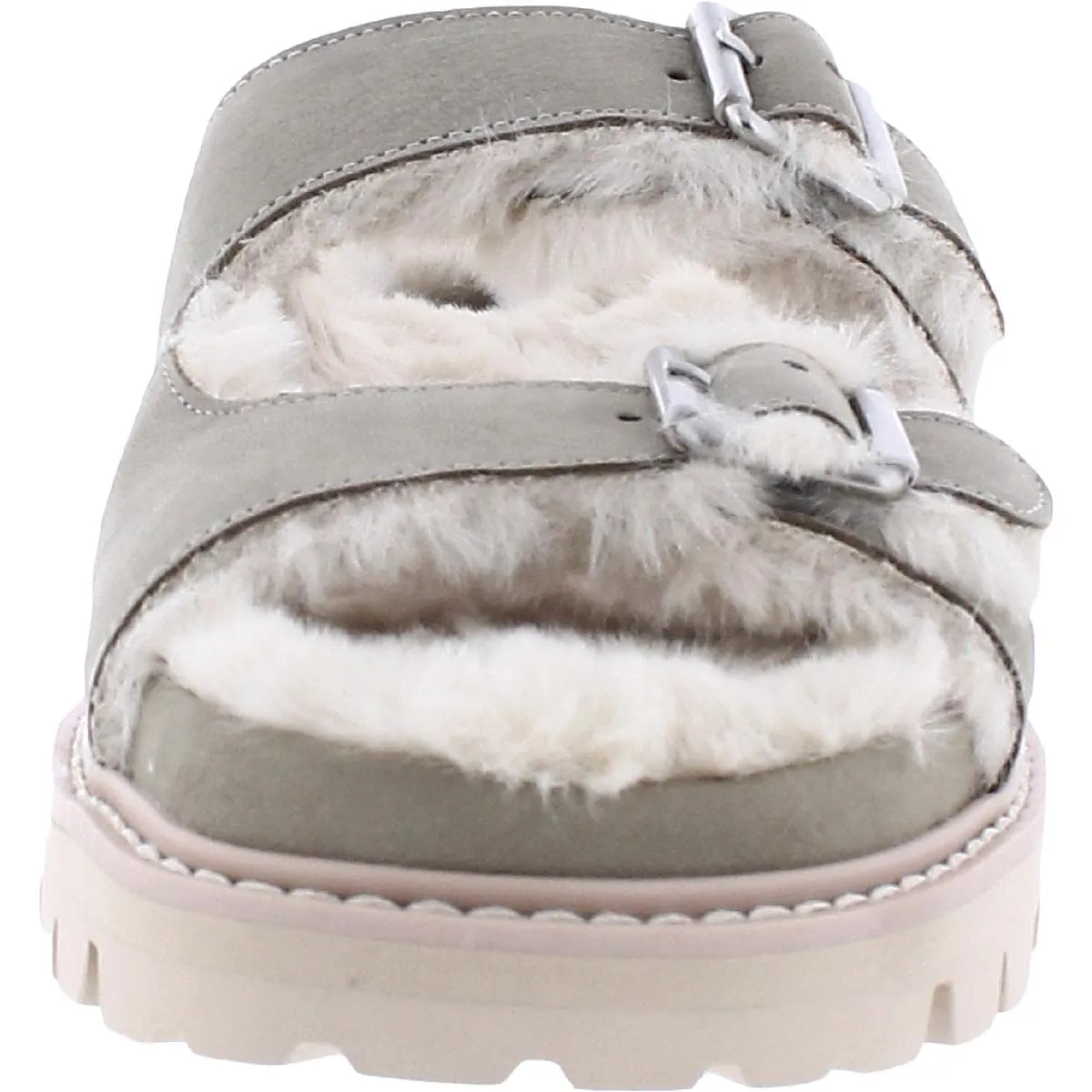 Dolce Vita Women's NEELO Slide Sandal, Moss Nubuck, 7.5