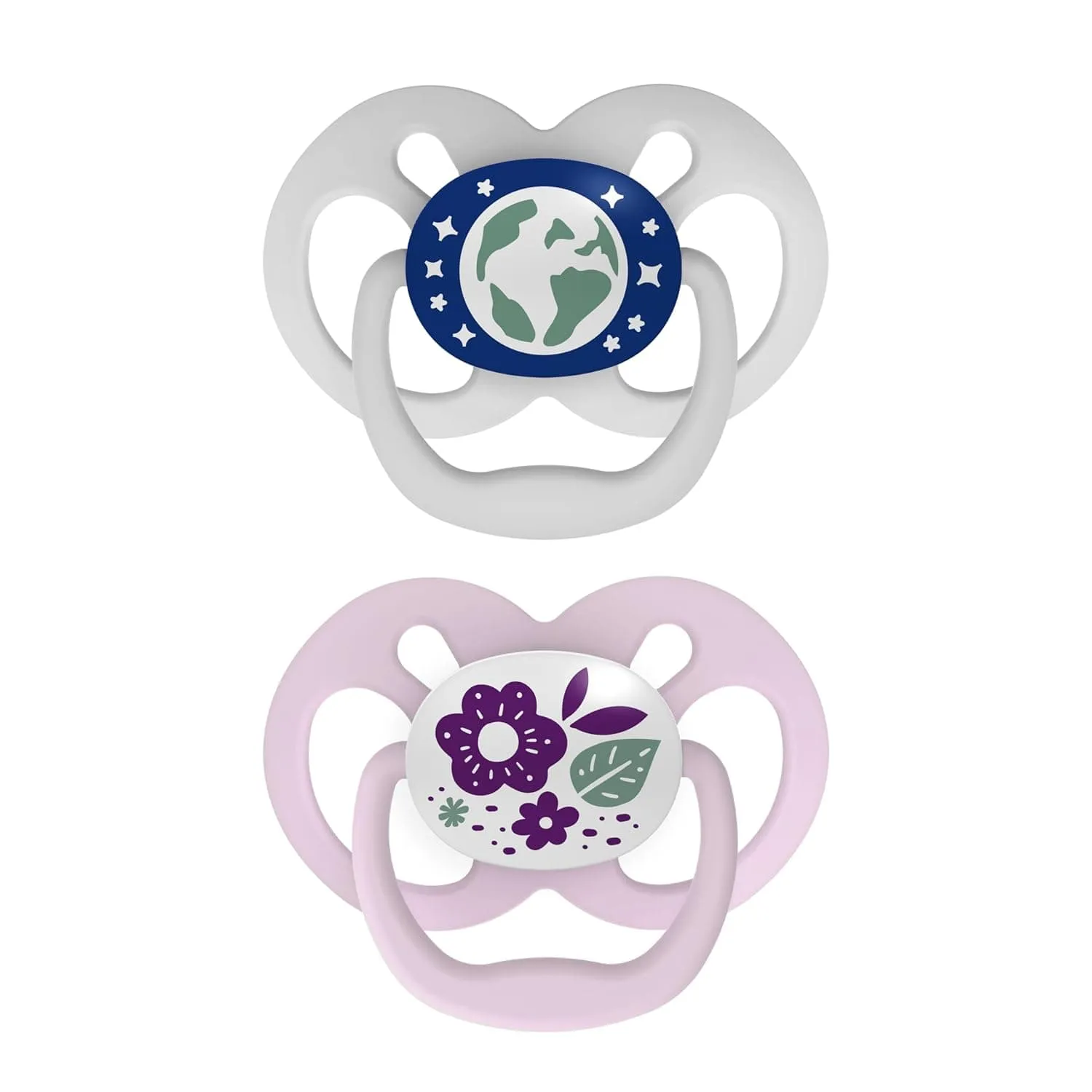 Dr Brown's Advantage Soother (Stage 2) - Glow in Dark, Pink